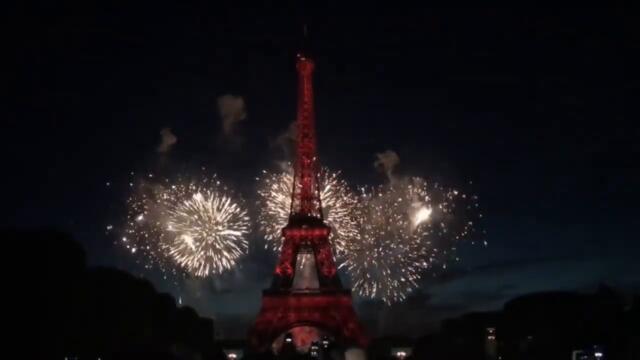 Нова Година 2022 дойде в Франция - Paris New Year 2022 Celebration Happy New Year 2022 (OFFICIAL)