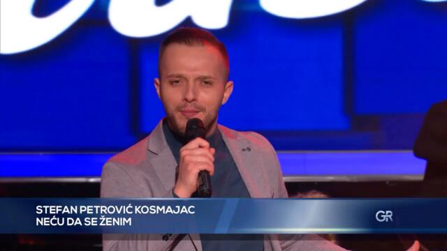 Stefan Petrovic Kosmajac - Necu da se zenim - PZD - (Tv Grand 26.02.2024.)