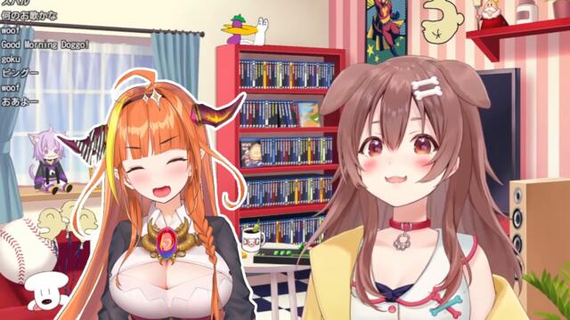 Korone imitates Coco Kaichou [Hololive/Eng sub]
