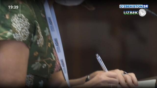 На полях международной конференции, проходящей в Ташкенте, президент принял ряд высоких гостей