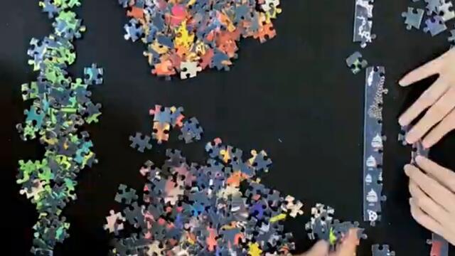 Rainbow Kingdom | 1000 Piece Jigsaw Puzzle Timelapse