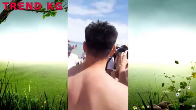 Президент эч кандай охранасы жок Ыссы-Көлдө эл менен жүрөт!