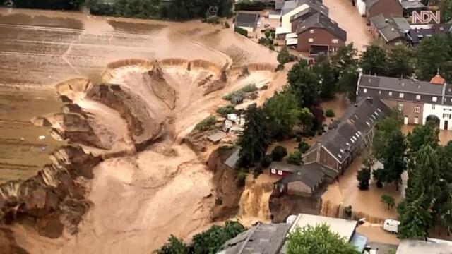 Germany is washed away! More than 300,000 residents were affected. Austria also suffered. Floods!