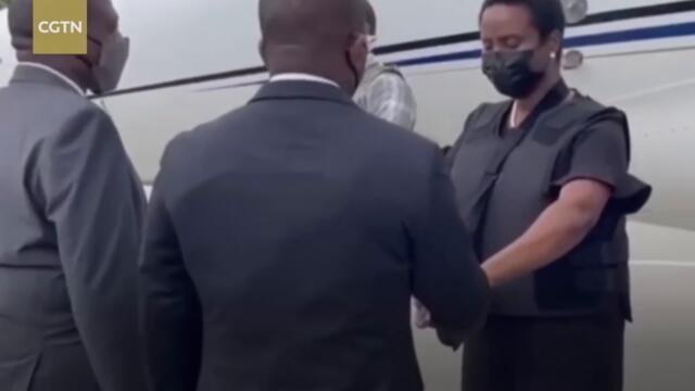 Martine Moise, wife of slain president, returns to Haiti from U.S. after surviving attack