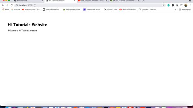 Connect #MongoDBAtlas using #Mongoose | MEAN Stack Mini Project  | Angular Mini Project | Part-8