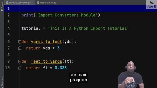 ✔ How To Import Modules & Functions