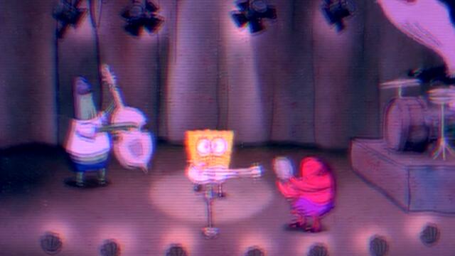 SPONGEBOB RIPPED PANTS SYNTHWAVE REMIX