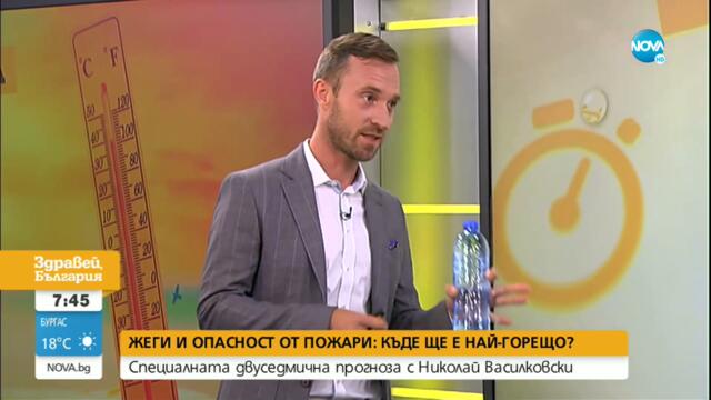 Предстои най-горещата юлска седмица - Здравей, България (26.07.2021)