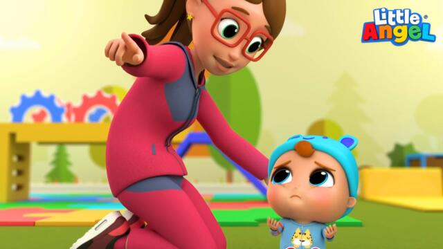 Не Стесняемся На Детской Площадке 🎢| Развивающие Мультики Для Детей | Little Angel Русский