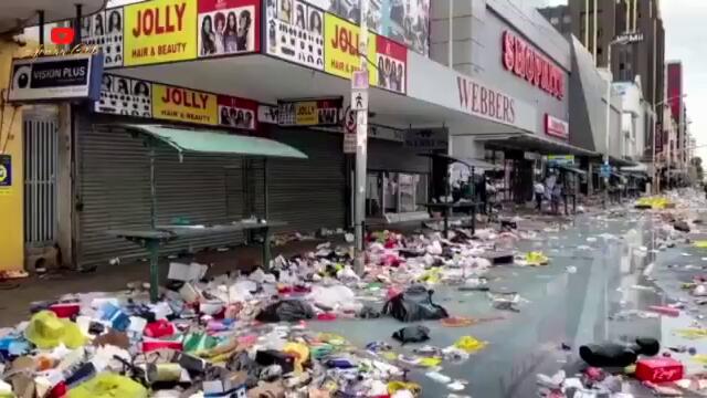 THE FULL STORY OF WHY SOUTH AFRICANS ARE PROTESTING AND LOOTING THE NATION