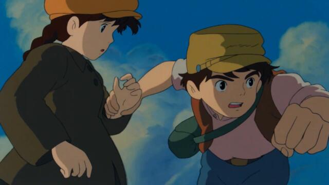 Небесный замок Лапута — Русский трейлер (1986)