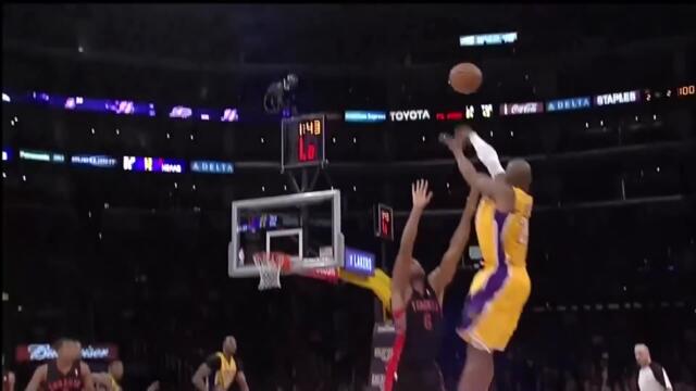 Kobe Bryant "Willing" the Lakers To Victory (March 8, 2013)