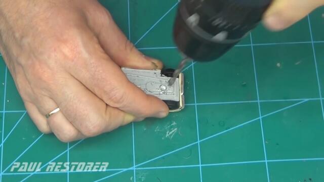 Matchbox renowacja Jaguar XK 120 nr 22. Zabawka model odlewany z roku 1984.