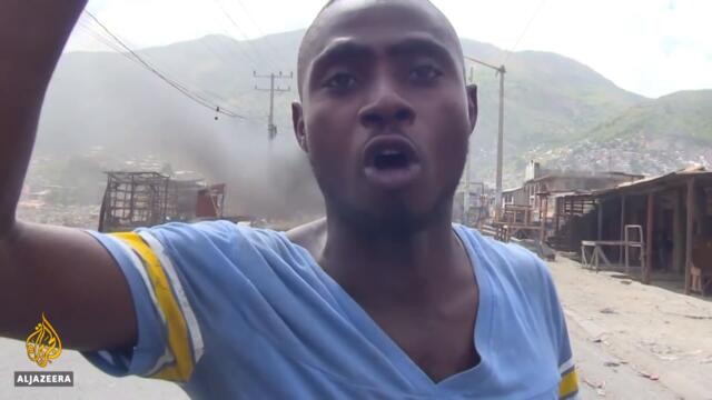 Slain Haitian president’s hometown holds funeral amid violence