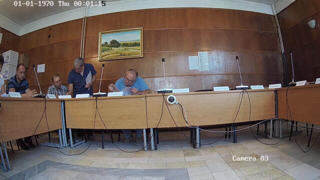 Видеозаписи от 28-мо извънредно заседание на Общински съвет – Твърдица, 12.07.2021 г. - камера 3