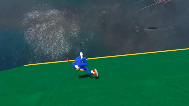 GTA 5 Sonic vs Mickey Mouse Water Ragdolls & Fails Ep.4 [Euphoria Physics / Flooded Los Santos]