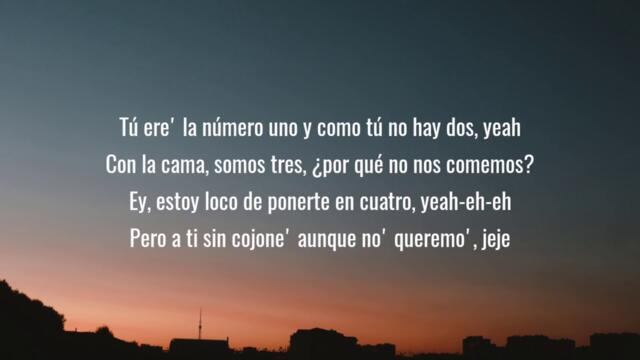 Nio García, J Balvin & Bad Bunny - AM Remix (Letra/Lyrics)