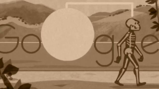 Turkana Human Google Doodle - Some Facts about Turkana Boy Изправеният човек