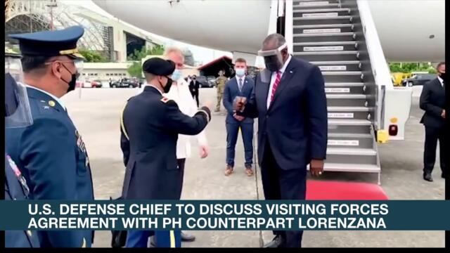 U.S. Defense chief pays courtesy call on PH President Duterte  | ANC