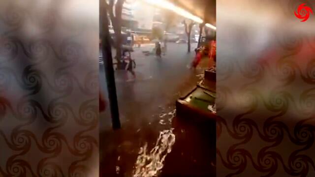 Europe is gradually Disappearing! Severe Storm hits Salou, Catalonia, Spain