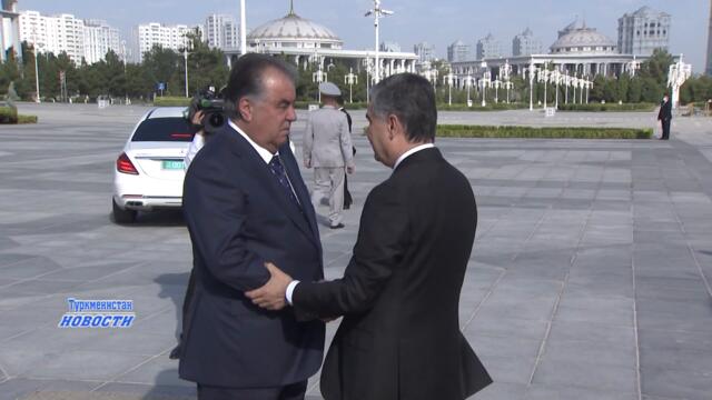 Государственый визита Президент Таджикистана в Туркменистан