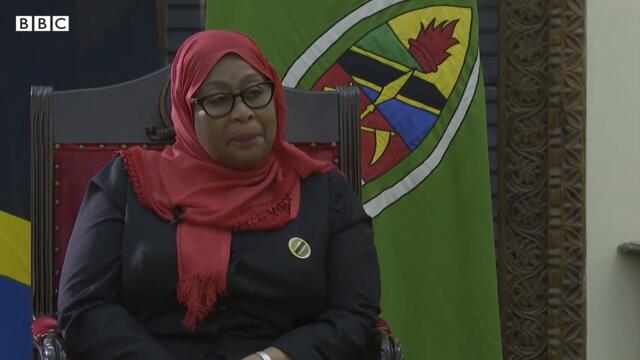 Tanzania President Samia 'Some don't believe that women can lead' - BBC Africa