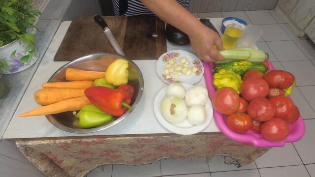 Рагу из Помидоров, Баклажанов... на Зиму.