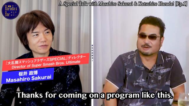 Masahiro Sakurai finally joins the battle! ／ 桜井 政博 ついに参戦!!