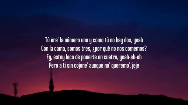 Nio García, J Balvin & Bad Bunny - AM Remix (Letra/Lyrics)