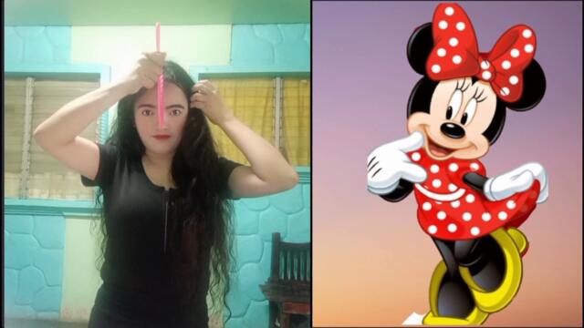How to make Mickey Mouse Hairstyle?  Using Donut Bun Maker