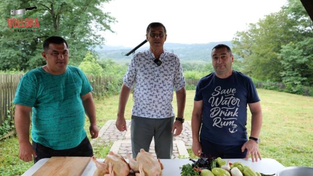 Курица по Адыгейски. Простые  рецепты. Волоха с друзьми.
