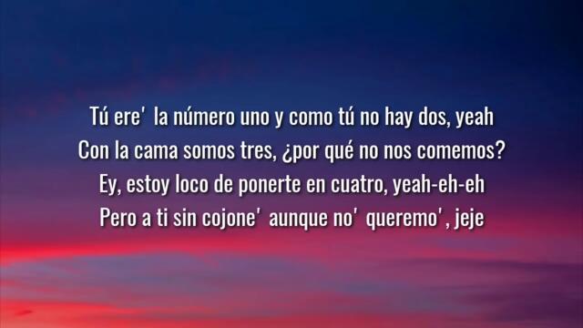 Nio García, J Balvin & Bad Bunny - AM Remix (Letra/Lyrics)