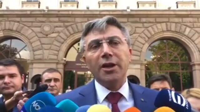 Коментар на Мустафа Карадайъ след консултацията с Президента на Р България 18.08.2021г.