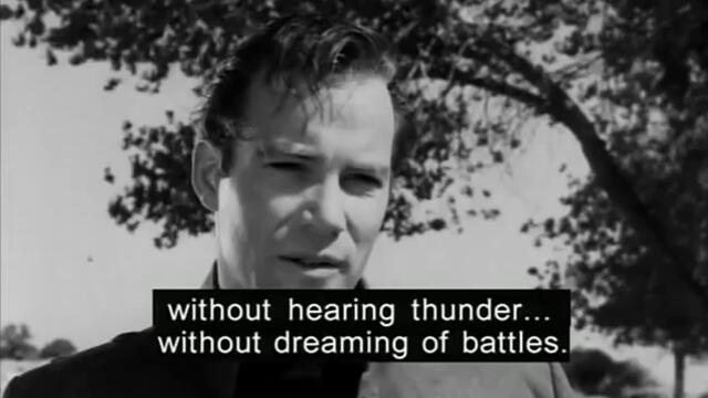 "Incubus" (1965): Shatner speaks Esperanto.