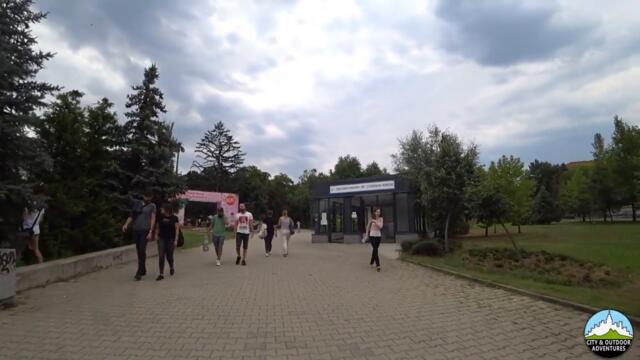 Walking in Sofia 2021 Summer in Bulgaria - Street Food & Art Market - София, България