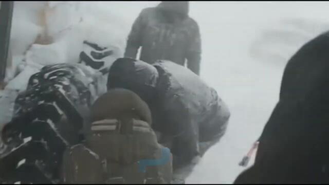 Snow apocalypse in Argentina! A terrible blizzard has covered Caviahue!