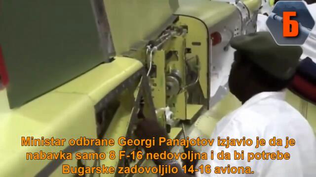 Bugarska nabavlja još 8 borbenih aviona F-16 Block 70