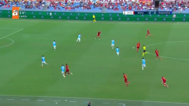 Roma 3 - 0 Trabzonspor (UEFA Konferans Ligi) Maç Özeti