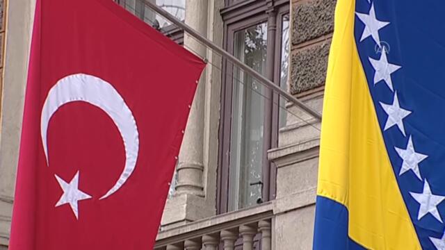 Turkish president arrives in Bosnia, 1st stop on mini-Balkans tour