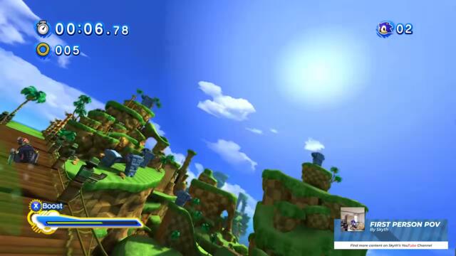 POV: You're Sonic the Hedgehog (MOTION SICKNESS)