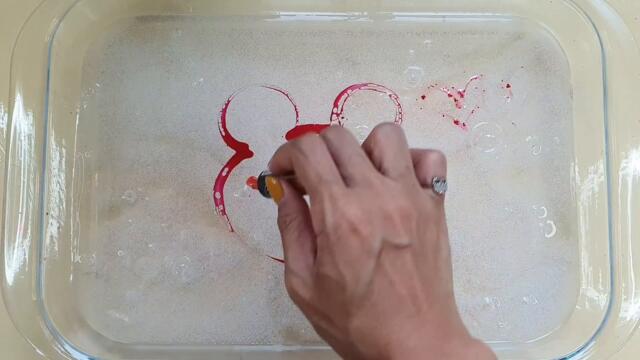 Rainbow Mickey Mouse Slime| Mixing Eyeshadow And GLITTER Into Slime,Satisfying Slime Video ASMR