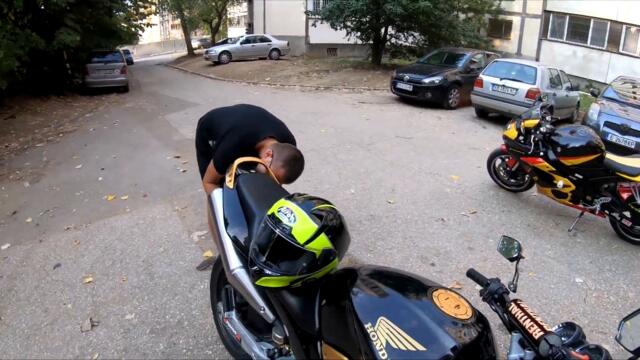 Монтираме мигачи на #Honda Hornet (смях), пазете се от Люлин