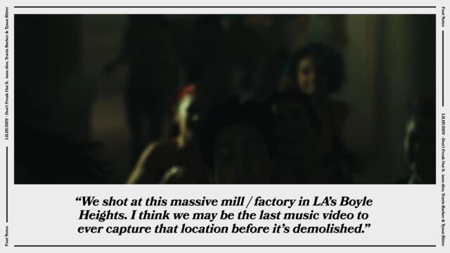 The Making of Don’t Freak Out (Vevo Footnotes)