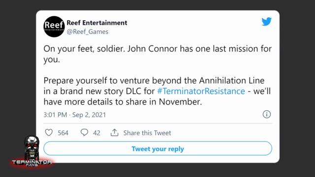 New TERMINATOR: RESISTANCE Story DLC Details Coming This November