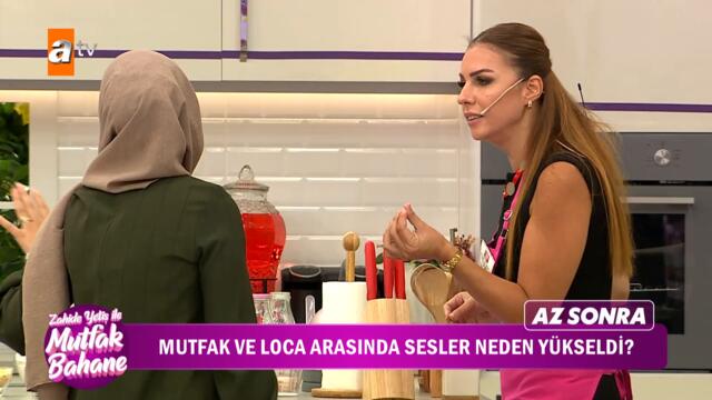 Yarışmacılar arasında gergin anlar yaşanıyor! -  @Zahide Yetiş ile Mutfak Bahane 7 Eylül 2021