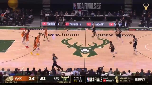 Every Bucket: Giannis Drops 50 in the NBA Finals Game 6 | 7.20.21