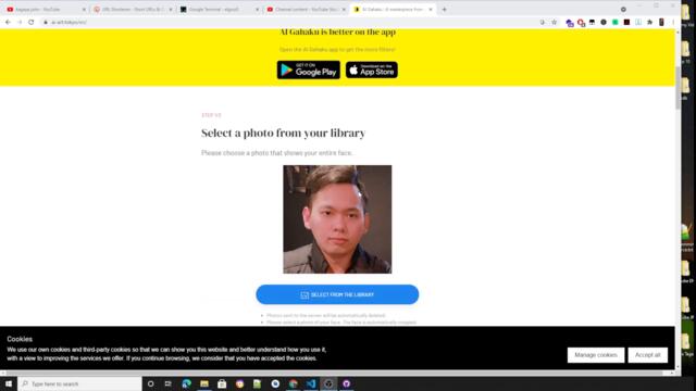 Convert photo to art