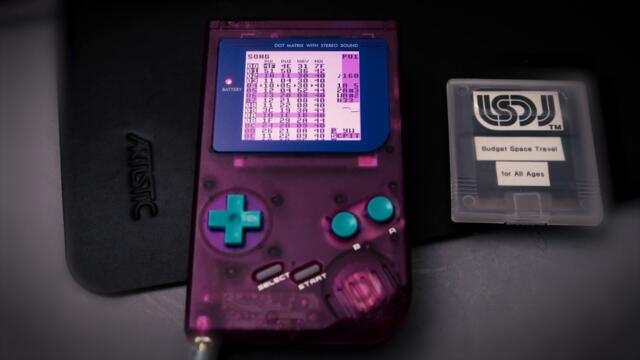 Valles Marineris by Disposable Planet • LSDJ Chiptune on a Gameboy