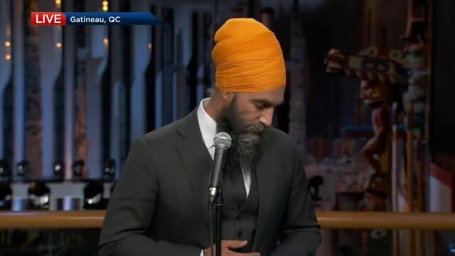 Jagmeet Singh Owns Rebel News! Leadership Debate 2021