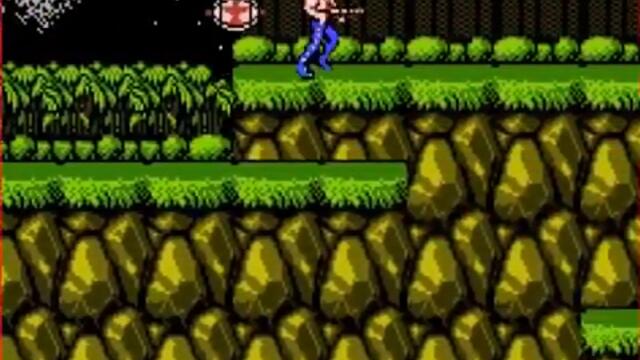 Contra 1 All Boss Battles No Damage, Full Run